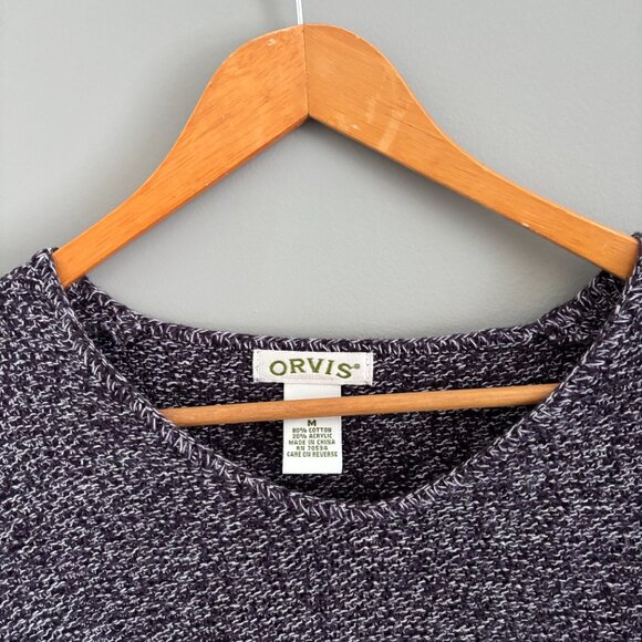 Iris/Snow Melange Sweater - Picture 5 of 6